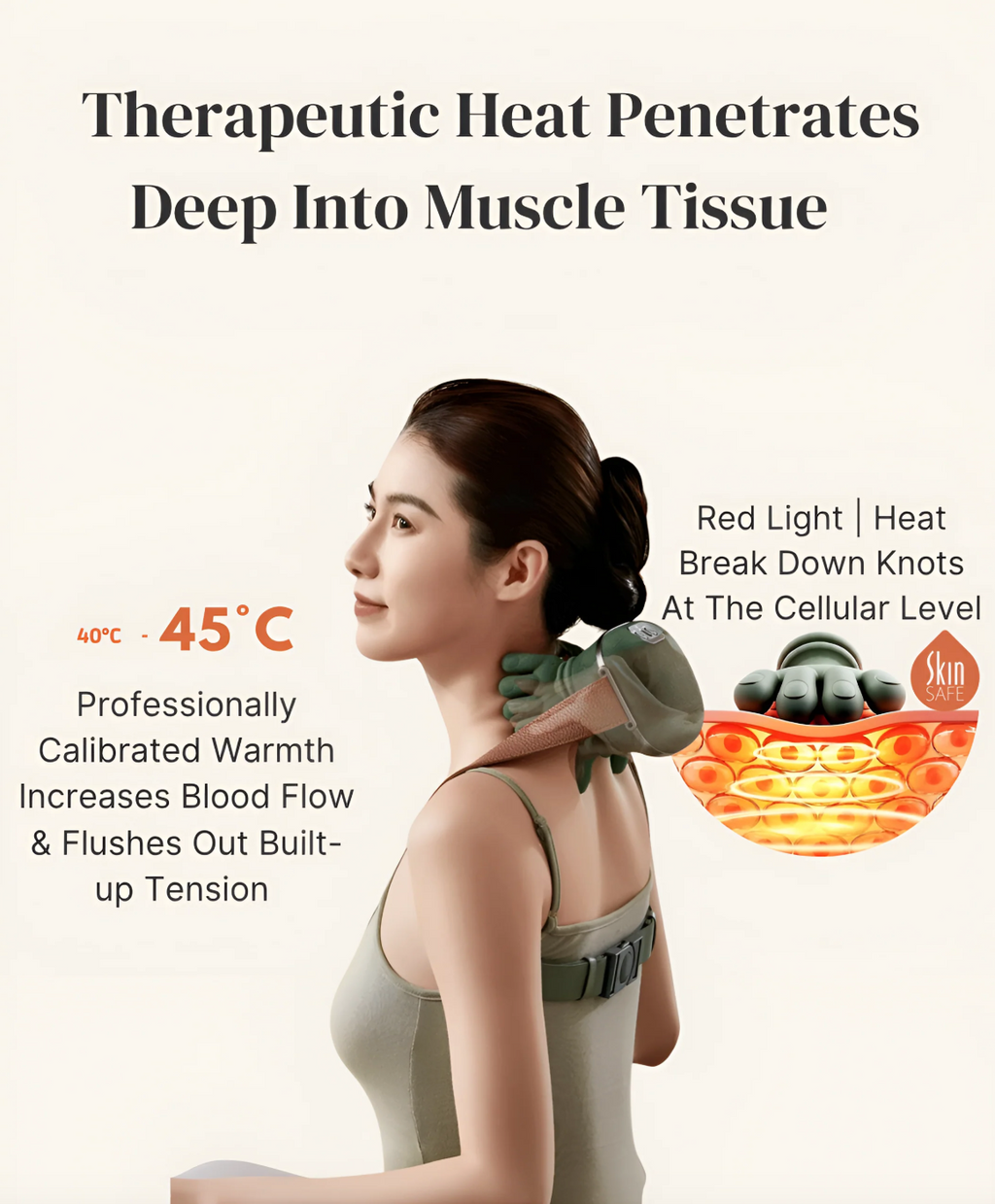 Electric Neck and Shoulder Massager Cervical Spine