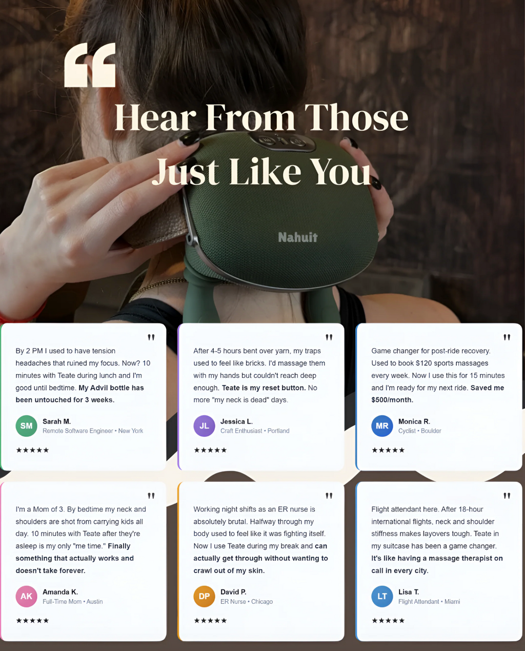 Electric Neck and Shoulder Massager Cervical Spine