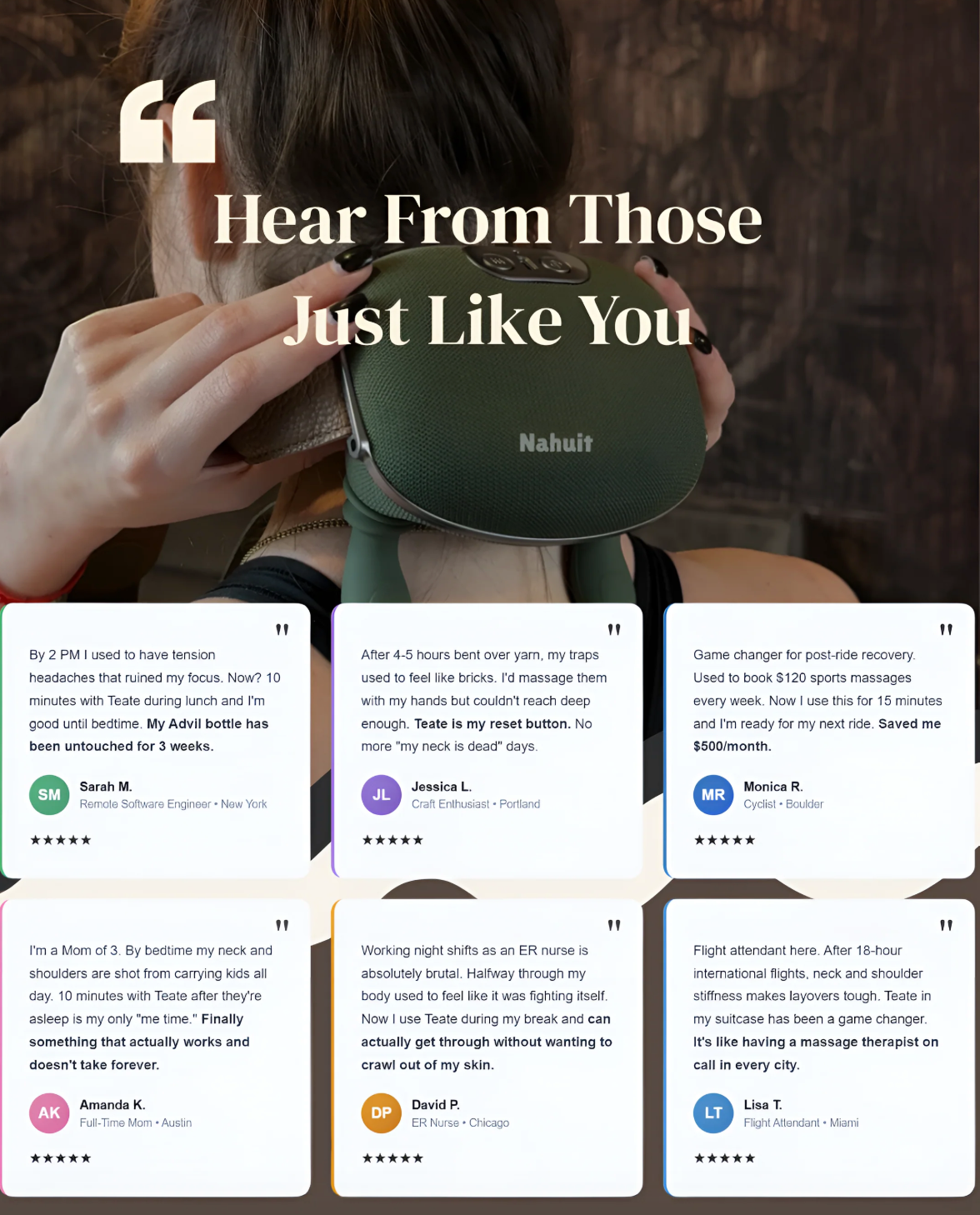 Electric Neck and Shoulder Massager Cervical Spine